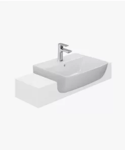 Chậu Rửa Lavabo INAX AL-345V Bán Âm Bàn Aqua Ceramic