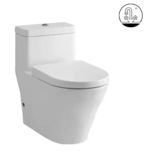 Bồn cầu TOTO CW166RB#XW/ TC384CVK#W /T53P100VR 1 khối nắp đóng êm TC384CVK#W - 7