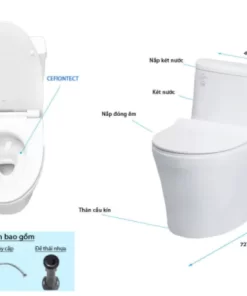 Bồn Cầu TOTO MS887RT8#XW 1 khối Nắp Đóng Êm TC600VS - 14 Bồn Cầu TOTO MS887RT8#XW 1 khối Nắp Đóng Êm TC600VS - 13