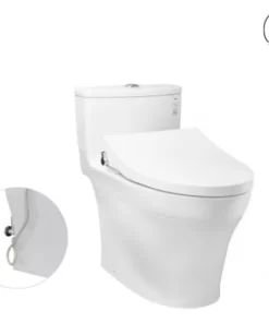 Bồn Cầu TOTO MS885DE4#XW 1 Khối Nắp Rửa Cơ TCW1211A - 15