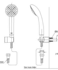 Tay Sen Tắm TOTO DGH104ZR - 9