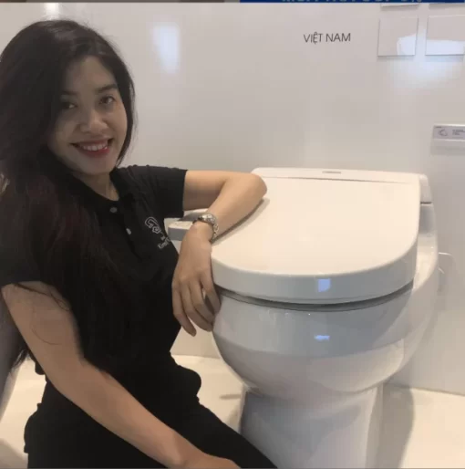 Bồn Cầu Điện Tử TOTO MS688W6#XW Kèm Nắp Rửa Điện Tử WASHLET Dòng C5 – TCF6531Z (220V) - 5