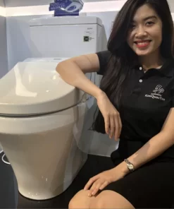 Bồn Cầu Điện Tử TOTO CS945DNW6#XW Kèm Nắp Rửa Điện Tử WASHLET Dòng C5 – TCF6531Z (220V) - 11