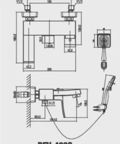 Vòi Sen Tắm INAX BFV-403S Nóng Lạnh - 10 Vòi Sen Tắm INAX BFV-403S Nóng Lạnh - 9
