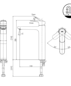 Vòi Lavabo INAX LFV-22S Lạnh - 10 Vòi Lavabo INAX LFV-22S Lạnh - 9