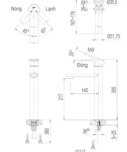 Gương Phòng Tắm TOTO YM4545FG Chống Mốc - 10 Gương Phòng Tắm TOTO YM4545FG Chống Mốc - 9