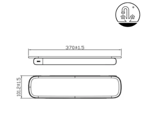 Kệ Gương INAX KFS-949VA - 5