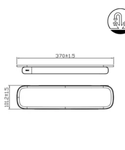 Kệ Gương INAX KFS-949VB - 10 Kệ Gương INAX KFS-949VB - 9