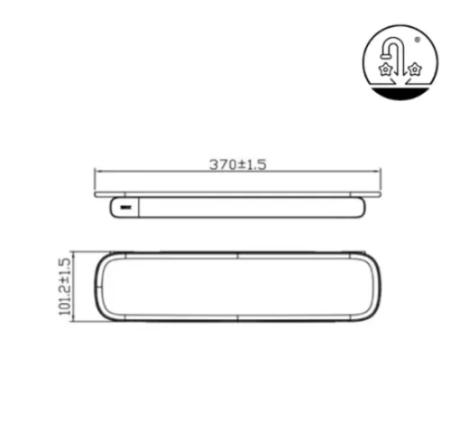 Kệ Gương INAX KFS-949VB - 5