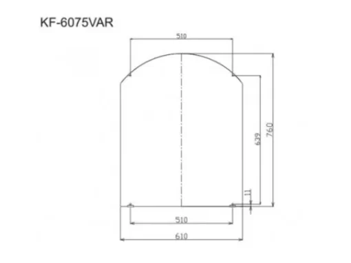 Gương Tráng Bạc INAX KF-6075VAR Phòng Tắm - 5