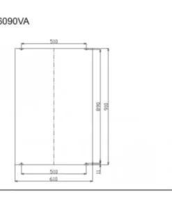 Gương Tráng Bạc INAX KF-6090VA Phòng Tắm - 9