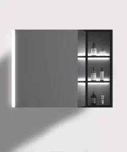 Tủ Gương MOWOEN MW6635B-100M Có Đèn Led 1000mm