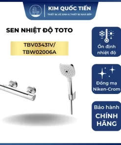 Sen Tắm TOTO TBV03431V/TBW02006A Nhiệt Độ - 12 Sen Tắm TOTO TBV03431V/TBW02006A Nhiệt Độ - 11