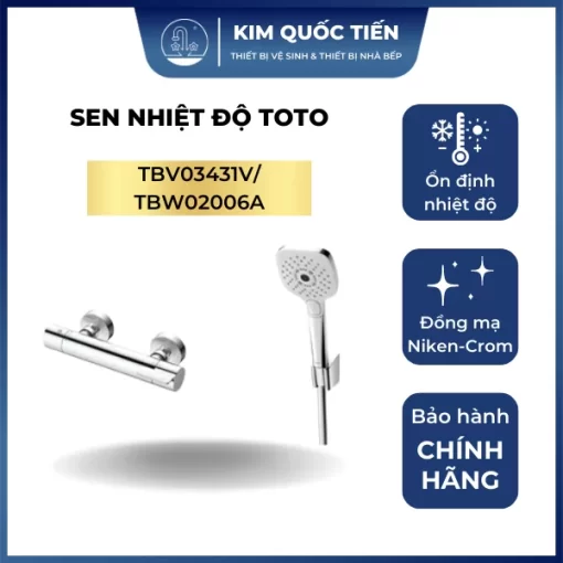 Sen Tắm TOTO TBV03431V/TBW02006A Nhiệt Độ - 5