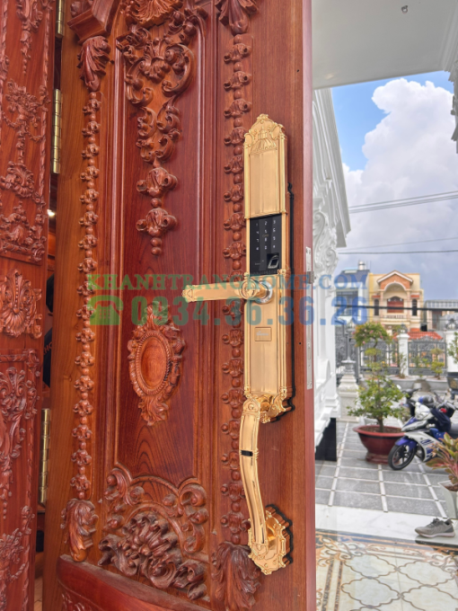 Khóa đại sảnh DEMAX SL821 GOLD tiêu chuẩn Đức - 8