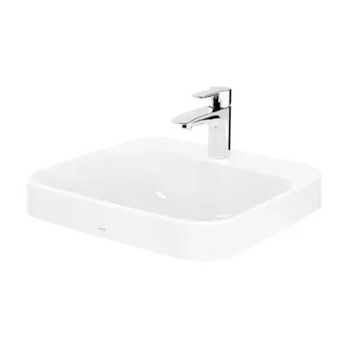 Chậu Rửa Mặt TOTO LT5615C#XW Đặt Bàn 3 Lỗ - 1