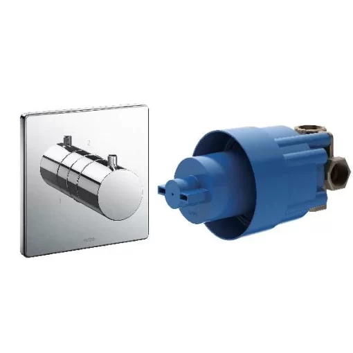 Van Điều Chỉnh Nhiệt Độ TOTO TBV02103B/TBN01102B 2 Đường Nước - 1