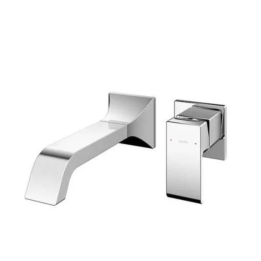 Vòi Lavabo TOTO TLG08308B Gật Gù Nóng Lạnh Gắn Tường GC (2 Lỗ) - 1