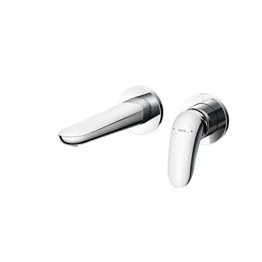 Vòi Lavabo TOTO TLS03307B Gật Gù Nóng Lạnh Gắn Tường LC (2 Lỗ) - 3
