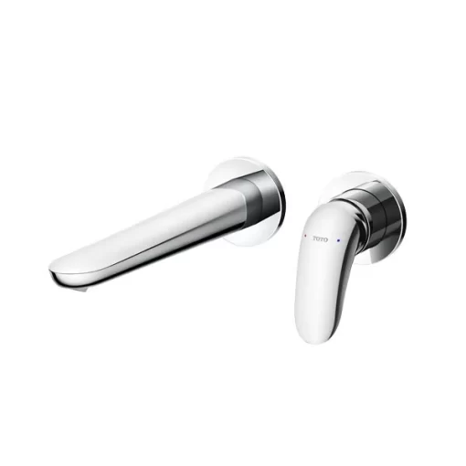 Vòi Lavabo TOTO TLS03308B Gật Gù Nóng Lạnh Gắn Tường LC (2 Lỗ) - 3