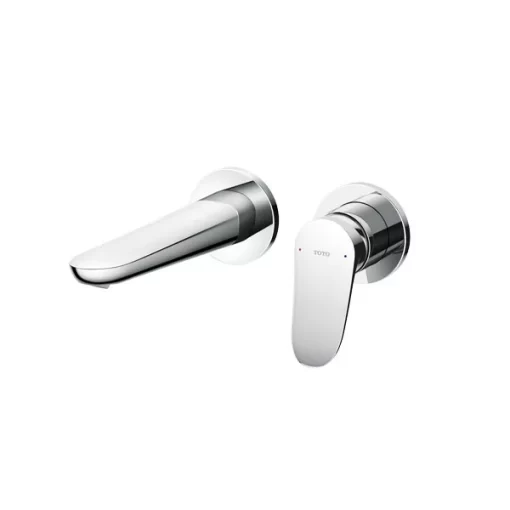 Vòi Lavabo TOTO TLS04308B Gật Gù Nóng Lạnh Gắn Tường LF (2 Lỗ) - 1