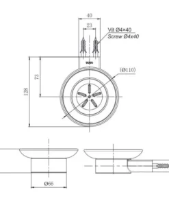 Giá Đựng Xà Bông TOTO YAS201V - 9
