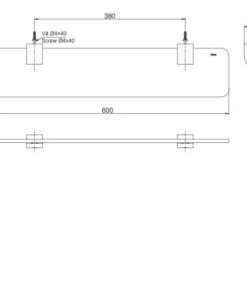 Kệ Kính TOTO YAK201GV - 9