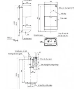 Máy Sấy Tay TOTO TYC322W Treo Tường - 9