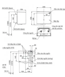 Máy Sấy Tay TOTO TYC322M Tốc Độ Cao - 9
