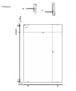 Gương Phòng Tắm TOTO YM6090A Chống Mốc - 10 Gương Phòng Tắm TOTO YM6090A Chống Mốc - 9