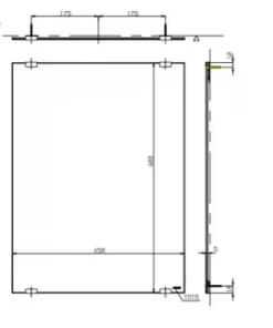 Gương Phòng Tắm TOTO YM4560A Chống Mốc - 9