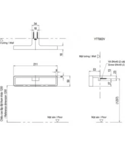 Vòng Treo Khăn TOTO YTT902V - 10 Vòng Treo Khăn TOTO YTT902V - 9