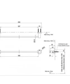 Thanh Vắt Khăn TOTO YT406S6RV - 9
