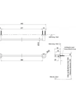 Thanh Vắt Khăn TOTO YT406S4RV - 9