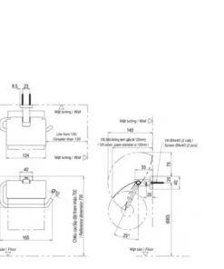 Móc Treo Giấy Vệ Sinh TOTO YH408RV - 9