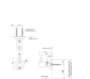 Móc Áo TOTO YRH406V - 9