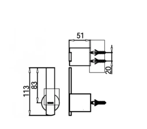 Móc Áo TOTO TS700 - 5