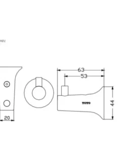 Móc Áo TOTO DSH01 - 10 Móc Áo TOTO DSH01 - 9