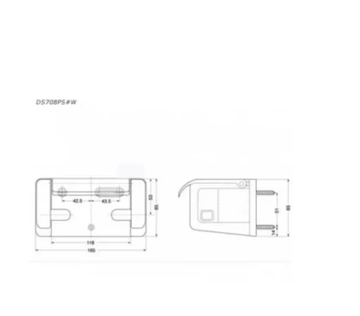 Hộp Đựng Giấy Vệ Sinh TOTO DS708PAS - 5