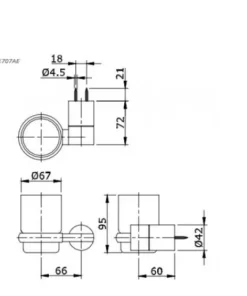 Giá Đựng Bàn Chải TOTO TX707AC - 10 Giá Đựng Bàn Chải TOTO TX707AC - 9