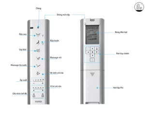 Nắp Rửa Điện Tử Washlet TOTO TCF4911Z#NW1 Dòng S7 - 21