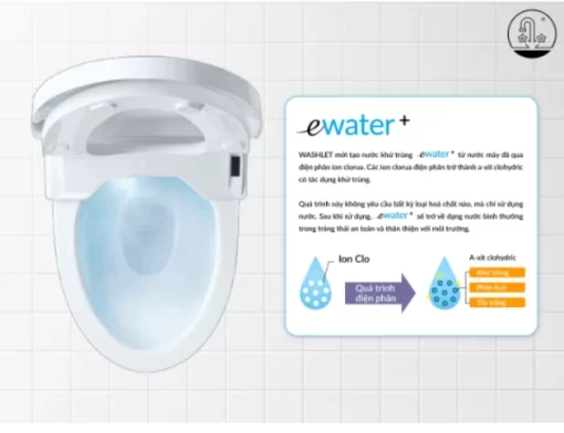 Nắp Rửa Điện Tử Washlet TOTO TCF4911Z#NW1 Dòng S7 - 13