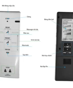 Nắp Rửa Điện Tử Washlet TOTO TCF6531Z#NW1 Dòng C5 - 20 Nắp Rửa Điện Tử Washlet TOTO TCF6531Z#NW1 Dòng C5 - 19