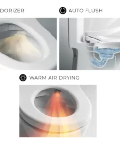 Nắp Rửa Điện Tử Washlet TOTO TCF6531Z#NW1 Dòng C5 - 18 Nắp Rửa Điện Tử Washlet TOTO TCF6531Z#NW1 Dòng C5 - 17