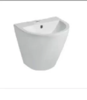 CHẬU RỬA LAVABO BELLO BB – 800603 TREO TƯỜNG LIỀN CHÂN