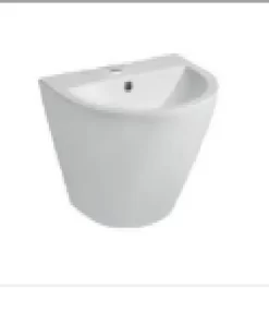Chậu Rửa Lavabo BELLO BB – 800603 Treo Tường Liền Chân - 5