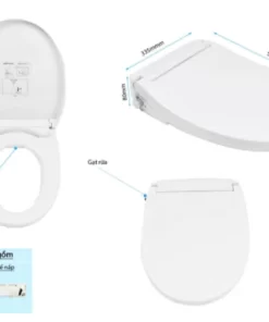 Nắp rửa cơ Eco TOTO TCW07S#W (E2) - 13