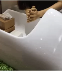 Bồn Tiểu Nam INAX AU-411V Treo Tường Men Chống Bám Bẩn - 11