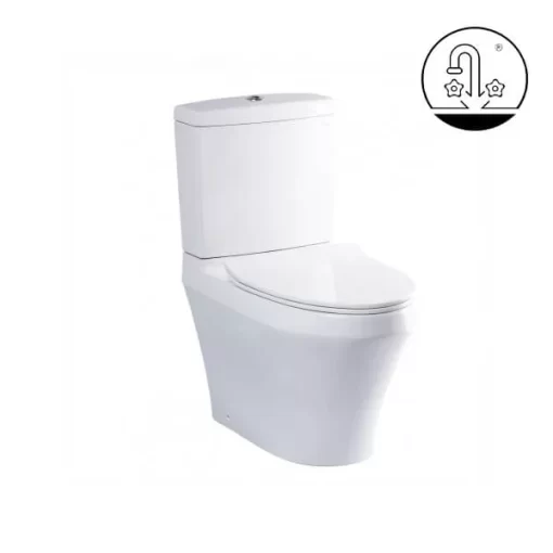 Bồn Cầu TOTO 2 Khối CS948DT8#XW Nắp Đóng Êm TC600VS - 7