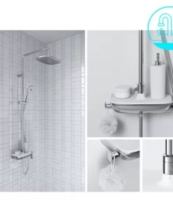 Vòi Sen Cây INAX BFV-615S-8C Nóng Lạnh - 9